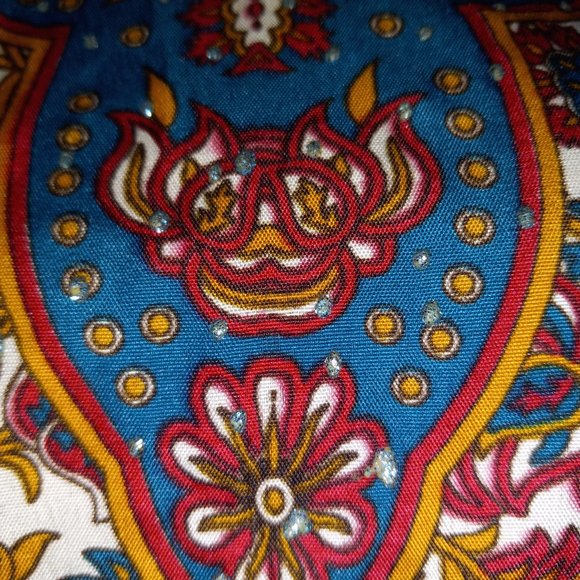 Printed Tunic top, Made in India, Rayon - Picture 6 of 7